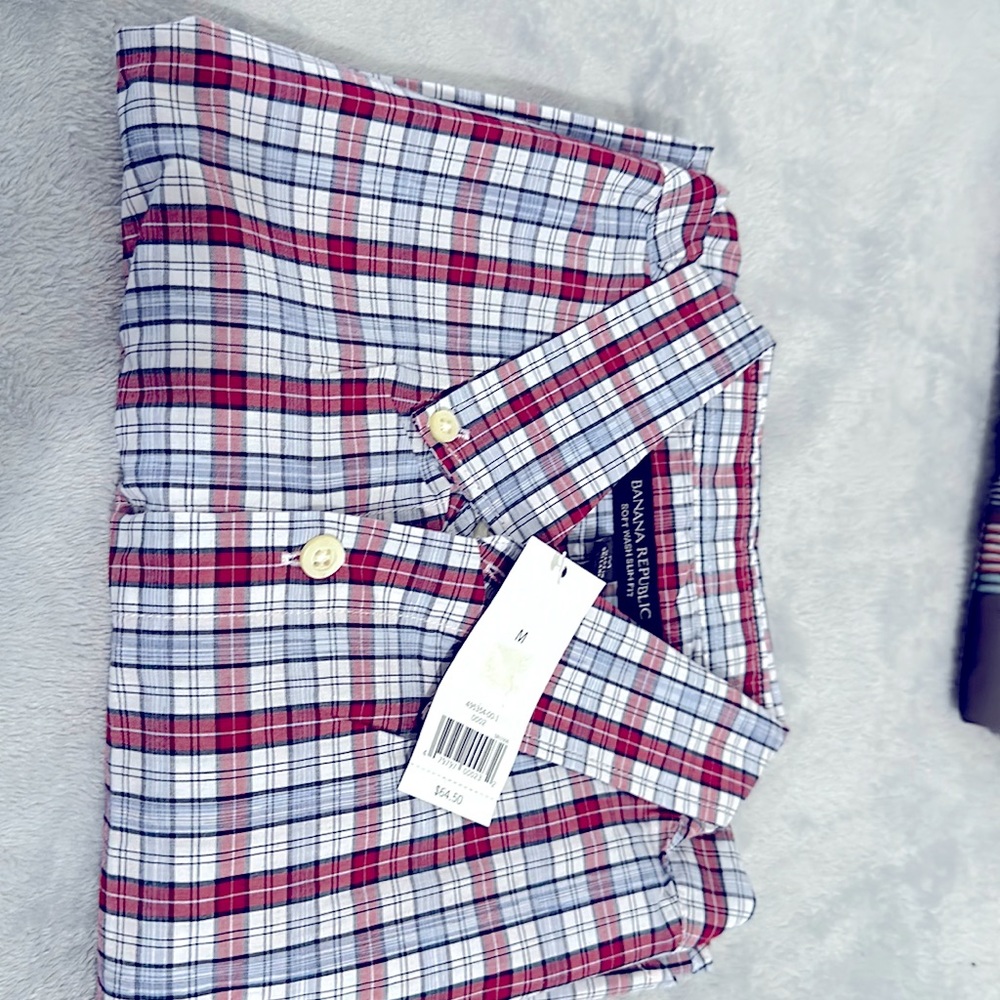 New Banana Republic slim fit